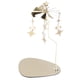 thumbnail image 4 of Portavelas de Carillón de Viento ANGGREK Candelabro Redondo Triángulo Bandeja Romántico Estilo Europeo Acero Inoxidable Giratorio Aromaterapia Campana De Viento, 4 of 8