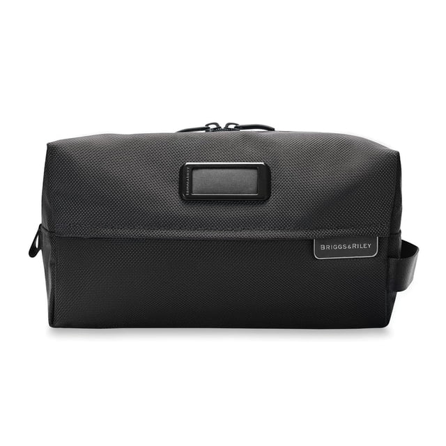 Kit de aseo Briggs & Riley Everyday Essentials de 25 cm, color negro