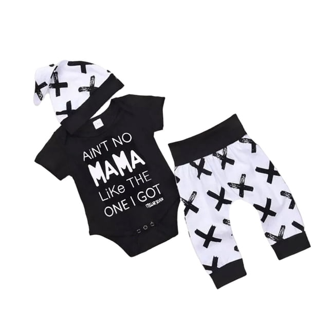 Guardurnaity XIAXAIXU, 3 uds., camisetas de algodón para recién nacidos, niños y niñas, pantalones, mallas, trajes, ropa de EE. UU. conjuntos de ropa 1.6 l