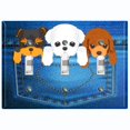 thumbnail image 1 of Metal Light Switch Plate Cover Cute Maltese Puppy Dog Cube Gray DOG004, 1 of 13