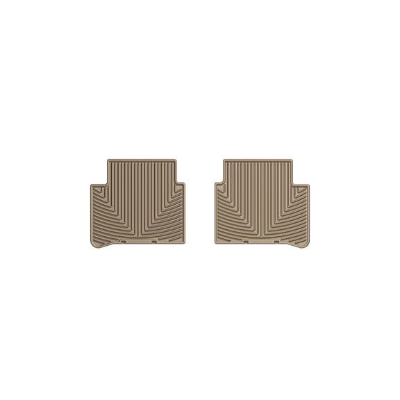 WeatherTech All-Weather Floor Mats compatible with 2007-2007 Nissan Altima - 2nd Row, Tan
