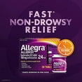 thumbnail image 2 of Allegra 24 Hour Allergy Tablets 30 Tablets Long-Lasting Fast-Acting Antihistamine for Noticeable Relief from Indoor and Outdoor Allergy Symptoms, 2 of 9