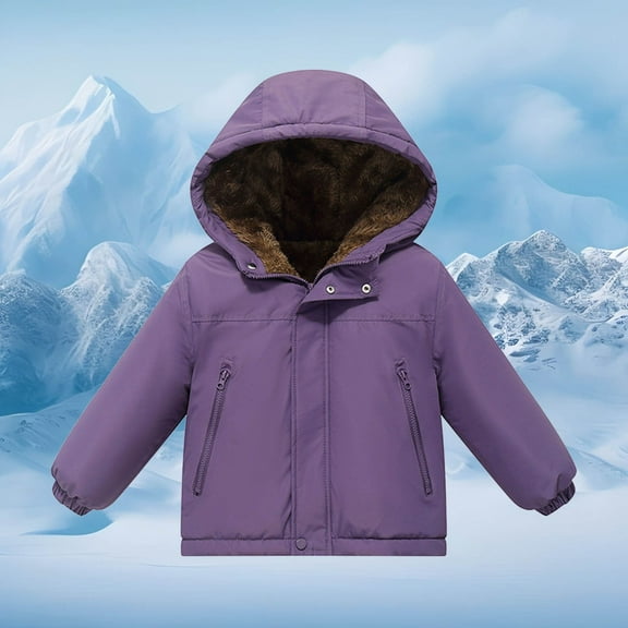 Teen Toddler Winter Coat,Kids Puffer Coat With Pocket Zip up Hooded Coat Windproof Warm Toddler Jacket Boys Size 11-12 Years Winter Coat