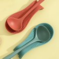 thumbnail image 4 of 2pcs Silicone Cuillère de Repos Ustensile de Cuisine Titulaire Résistance à la Chaleur Cuillère Rack Cuillère Pad pour Louche et Spatule pour Cuisine Restaurant à la Maison, 4 of 5