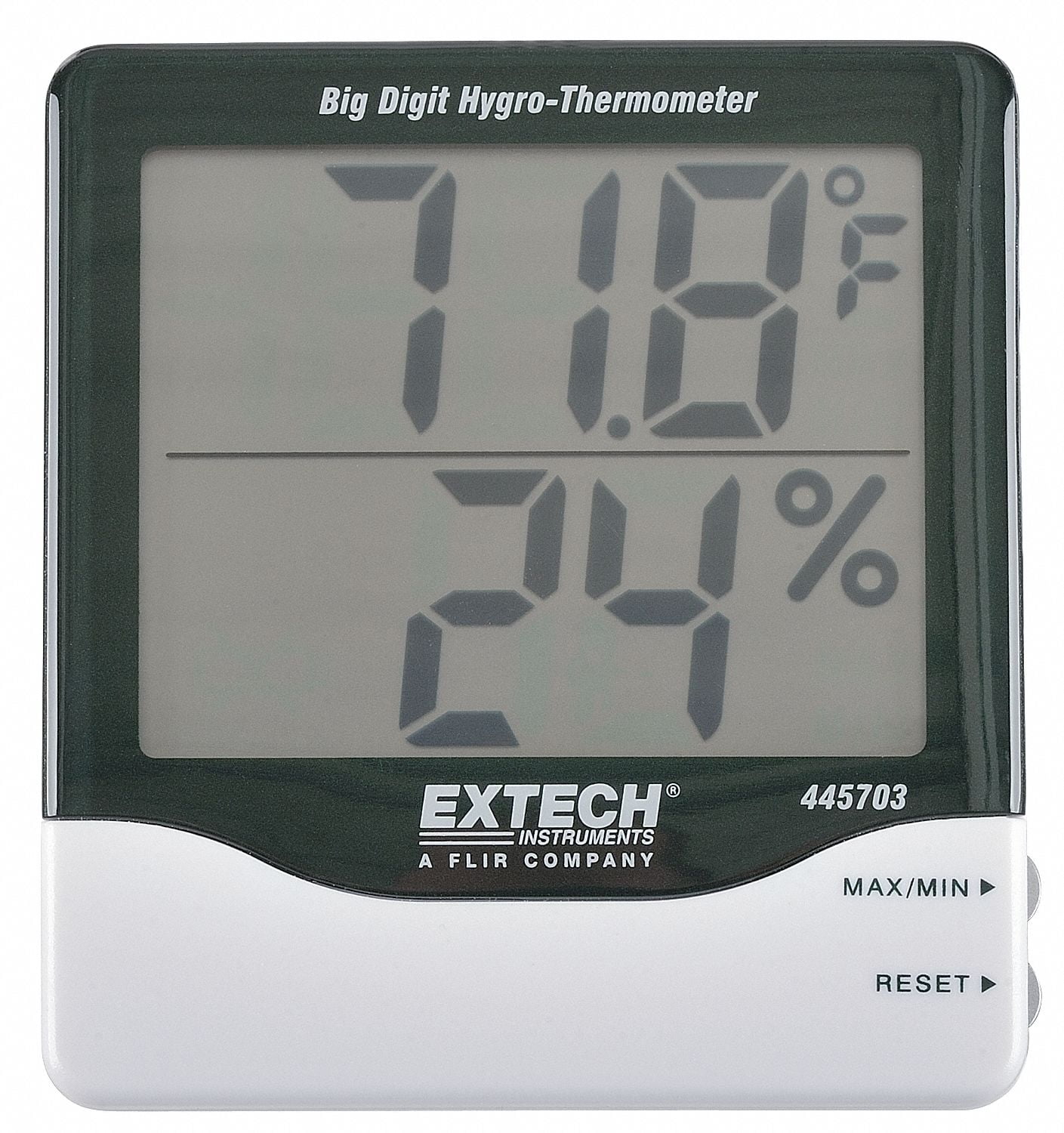 EXTECH 445703 Indoor Digital Hygrometer,14 to 140 F