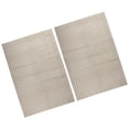 thumbnail image 3 of Cubiertas para mesa de comedor, mantel a cuadros de 2 piezas, impermeable, mantel a cuadros, mantel de rejilla, probado profesionalmente, 3 of 8