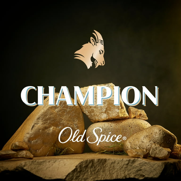 Old Spice Aluminum Free Men's Deodorant Stick Champion Scent 3.0
