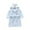 Blue, variant on Kids Bathrobe, Hooded Fleece Robe with Belt for Toddlers and Children, Super Soft Absorbent Polyester Robe for Boys and Girls, Cozy Lounging and Winter Wear