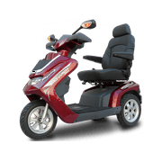EV Rider Royale 3 Mobility Electric Scooter, Red