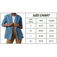 thumbnail image 4 of utcoco Womens Jean Jacket Casual Loose Button Down Denim Jacket, 4 of 4