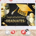 thumbnail image 2 of Beppter Event & Party Graduation Decorations 2023 Graduation Banner 2023 Graduation Party Supplies Fabric Banner Graduation Great 2023 Graduation Party Supplies, 2 of 7