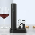 thumbnail image 2 of Rechargeable Wine Opener Easy to Use Electric Wine Opener Convenient Electric Corkscrew Perfect for Various Bottles, 2 of 7