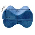 thumbnail image 4 of Almohada para las rodillas, almohada para el embarazo, funda extraíble y lavable para las piernas, para mujeres mayores que duermen Azul Yotijar Almohada de rodilla, 4 of 4