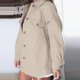 thumbnail image 4 of Pntutb moda mujer manga larga frente abierto ropa de abrigo suelta blusa sólida abrigo Tops bolsillos blusa liquidación Pntutb Pntutb-5729, 4 of 6