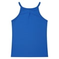thumbnail image 2 of Jhaoyu Kids Girls Tank Tops Ribbed Vest Gymnastic Yoga Dance Crop Top Athletic Gym Camis Camisole Blue 100, 2 of 7