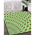 thumbnail image 3 of Ahgly Company Machine Washable Indoor Rectangle Transitional Light Green Area Rugs, 2' x 3', 3 of 7