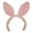 thumbnail image 6 of Plush Bunny Ears Headband (6 Headbands, Colors Vary) Easter Party Decorations, Favors, Costume Propp, 6 of 7