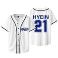 Kpop New Jeans Hyein 21 Merch Jersey New Logo Baseball Jacket Tee Women