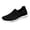 Dark Gray, variant on NOKIO Women's Sport Shoes Comfortable Wide Width L𝗈afers Lightweight Athlet𝗂c Shoes Breathable Knit Mesh Sneakers S𝗅ip On Non-S𝗅ip Walking Shoes