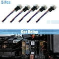 thumbnail image 2 of Waterproof DC 12V 80A SPDT Automotive Car Relay 5 Pin 5 Wires w/ Harness Socket 5pcs, 2 of 7