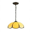 thumbnail image 2 of KPIBEST Vintage Pumpkin Pendant Light Hanging Lamp Tiffany Ceiling Lighting Fixture for Kitchen Island Dining Room Bedroom Living Room, 2 of 13