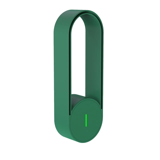 Green USB-Powered Mini Air Purifier with Negative Ion Technology - Whisper-Quiet, High-Efficiency Filtration for 30-40㎡ Spaces, Captures 99.7% of 0.3μm Particles, Suitable for Home, Office, Car, and