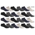 thumbnail image 6 of Yacht & Smith 24 Pack of Mens Sport Ankle Socks, No Show Athletic Sports Socks, Assorted Colors, 6 of 8