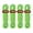 4 Fluorescent Green, variant on 4Pcs 5mm Outdoor Tent Guyline Ropes 4M Reflective Camping Guy Lines with Adjuster Tensioner Camping Accessories for Tarp Canopy