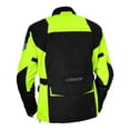 thumbnail image 2 of Castle Distance Mens Motorcycle Jacket Hi-Vis Yellow/Black XL, 2 of 2