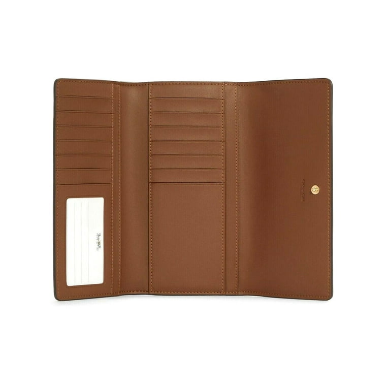 Coach khaki saddle 2 wallet hot sale