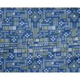 thumbnail image 4 of oneOone Polyester Lycra Fabric Stripe & Square Geometric Print Sewing Fabric BTY 56 Inch Wide, 4 of 4