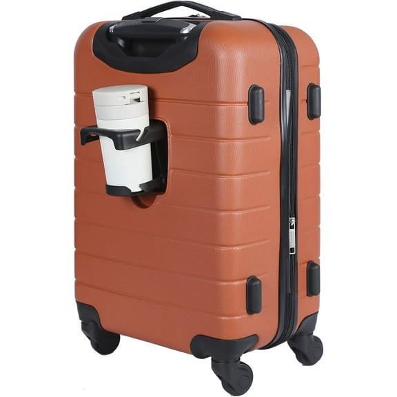 20" Smart Spinner Carry-On Luggage With Usb Charging Port