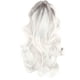 thumbnail image 2 of Pelucas sintéticas rizadas largas de color gris degradado, pelucas onduladas para mujer, para fiesta de Halloween de Cosplay, 2 of 8