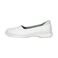 thumbnail image 3 of 24 HOUR COMFORT Kallie Wide Width Professional Sleek Shoe WHITE 10, 3 of 7