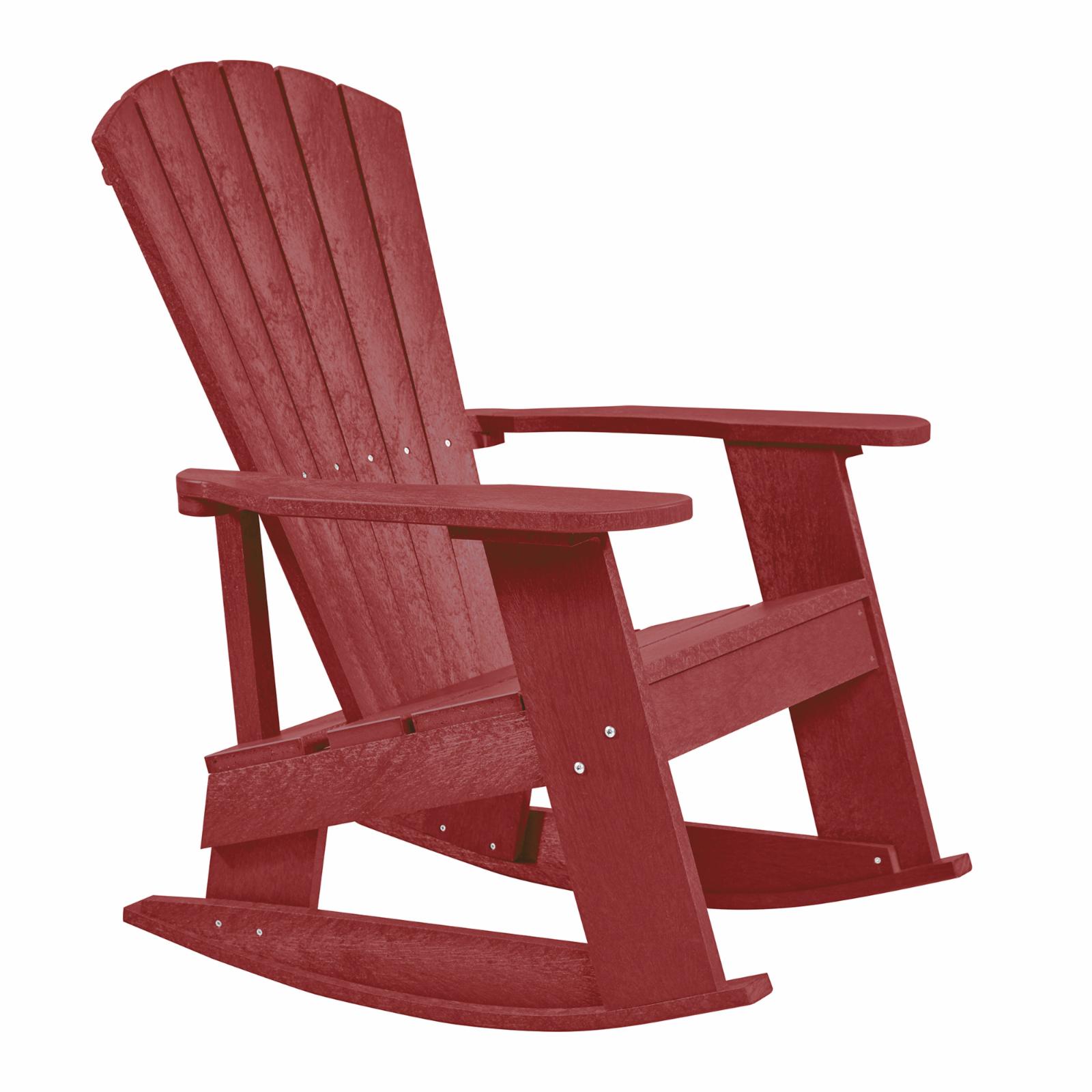 HN Outdoor Logan Recycled Plastic Adirondack Rocking Chair - image 4 of 10
