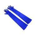 thumbnail image 1 of Sonducket 1 par de guantes portátiles decorativos transpirables de Color sólido de manga larga para disfraz de Cosplay, guantes para niñas y mujeres, Disfraces de disfraces Azul Sonducket AP013260-11, 1 of 5