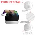 thumbnail image 4 of Balery Northern Lights Pattern Santa Hat Christmas Hat Funny Christmas Hat Christmas Knitted Beanie Hat For Men Women Adult, 4 of 6