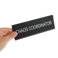 thumbnail image 3 of FRCOLOR L-shaped Aluminum Alloy Desk Plaque for Mediator Position Office Supply Funny Office Sign Chaos Coordinator Decorative Sign, 3 of 7