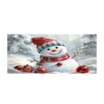 thumbnail image 1 of Funny Garage Banner Christmas Snowman, 1 of 3