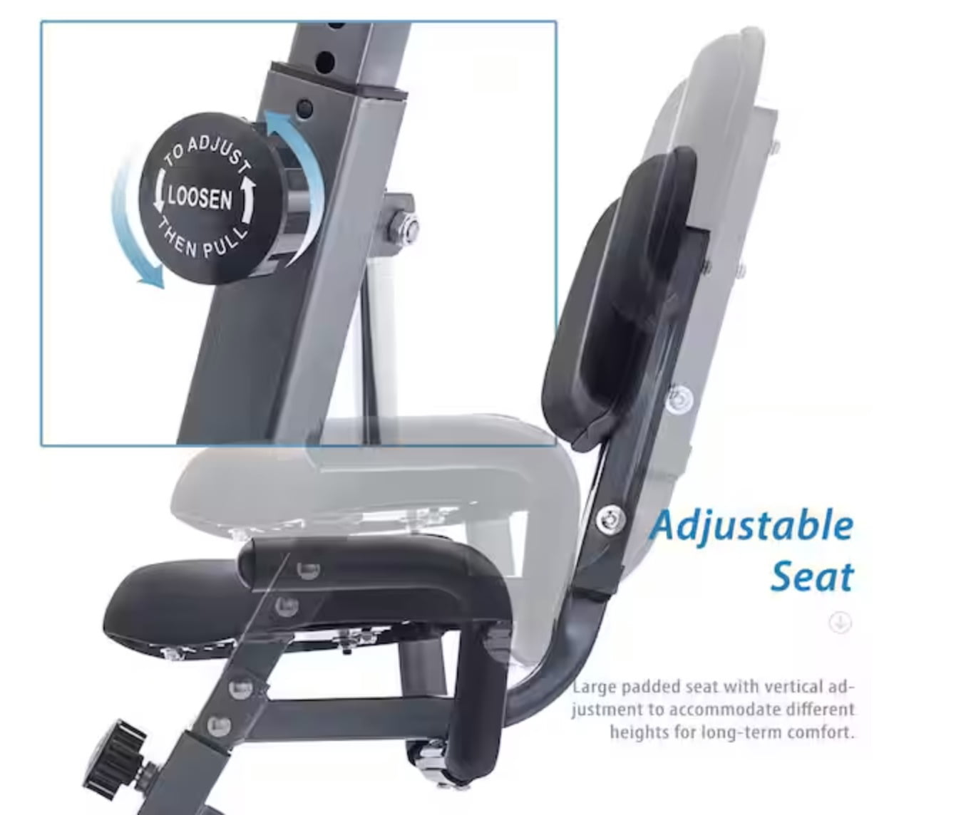 【EverNest Living】4-in-1 Folding Exercise Bike, Magnetic Stationary Bicycle, Green