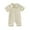 Beige, variant on Hwmodou Boys Jumpsuits Unisex Cotton Blend Short Sleeve Solid Pullover Romper Gentleman Jumpsuit Fall Winter Holiday Jumpsuit,0-3M