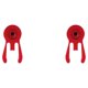 thumbnail image 1 of Toystoory Manillar Headpost Ajustable a prueba de herrumbre Catcher Cangrejo Encuadernación impermeable Hebilla de fijación Piezas de ciclismo Rojo 2Conjunto, 1 of 6