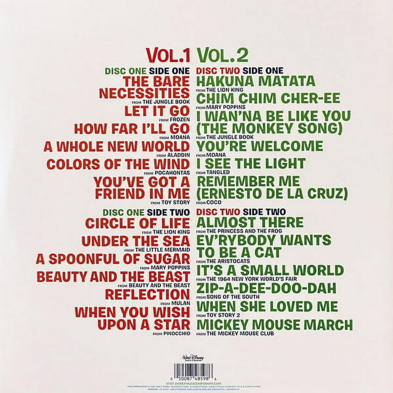Disney Ultimate Hits Vol. 1 & 2 Limited Edition Green & Blue