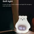 thumbnail image 5 of Sawvnm Cute Polar Bear Night Light - Soft Silicon Baby Night Lamp with Timer, Feeding Light & Gentle Alarm Clock, Dimmable LED for Nursery, Kids Room - Spring Savings Special!, 5 of 9