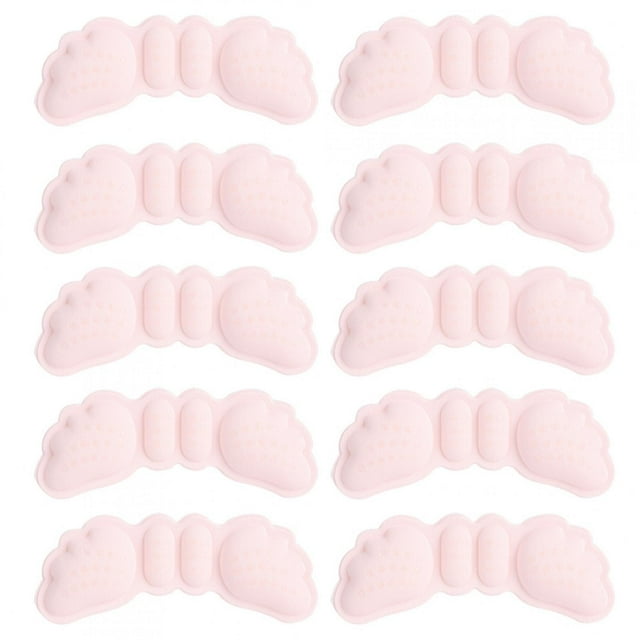 Almohadillas para el talón, 5 pares de pegatinas para el talón alto, almohadillas para el talón, rendimiento confiable