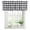 Black, variant on Bedliving Green White Plaid Window Valance for Kitchen Bathroom Laundry Room, 54 x 18 Inch Rod Pocket Short Curtain, 1 Panel
