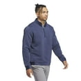 thumbnail image 4 of Men's adidas Ultimate365 Water-Resistant 1/4-Zip Pullover Jacket Color: Navy Size: S, 4 of 4