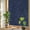 Blue, variant on Rainbow Window Privacy Film, Solid Brown Static Cling Window Film PVC, Vintage Minimalism Abstract Denim Pattern No Glue UV Blocking Glass Covering, Removable Stained Glass Sticker 23.6''x59''