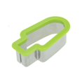 thumbnail image 1 of Hugtrwg Rebanada Sandía Moldes Paletas DIY Cortador Cubos Paleta Hielo Casero (Verde), 1 of 9