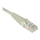 Eaton Tripp Lite Series Cat5e 350 MHz Snagless Molded (UTP) Ethernet Cable (RJ45 M/M), PoE RJ-45 (m) CAT 5e - Gray, 25 ft. (7.62 M) - Câble de Raccordement - à RJ-45 (M) - 25 ft - UTP - - booted, Snagless - Grey – image 2 sur 2